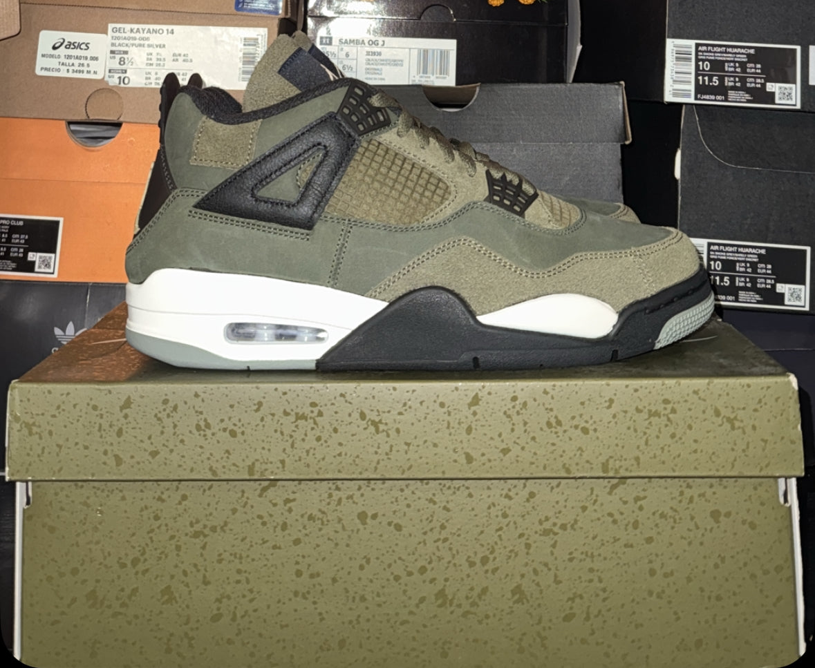 Jordan 4 "Olive Craft"